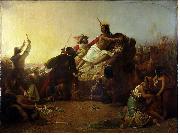 Pizarro seizing the Inca of Peru (1845) by John Everett Millais Sir John Everett Millais